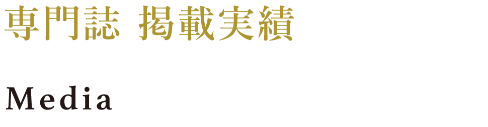 出版されている雑誌　Media